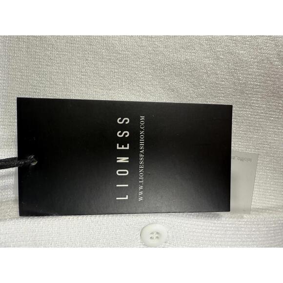 NWT Revolve Lioness Vallery Knit Cardigan White, Size Small - Picture 6 of 8